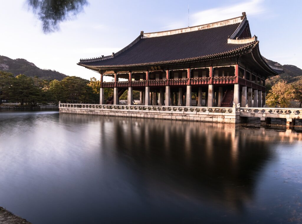the appearance of Gyeongbokgung Palace