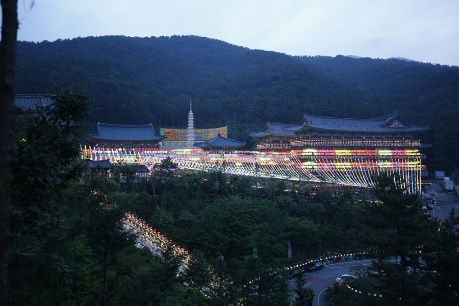 부산여행, 삼광사의 전경
