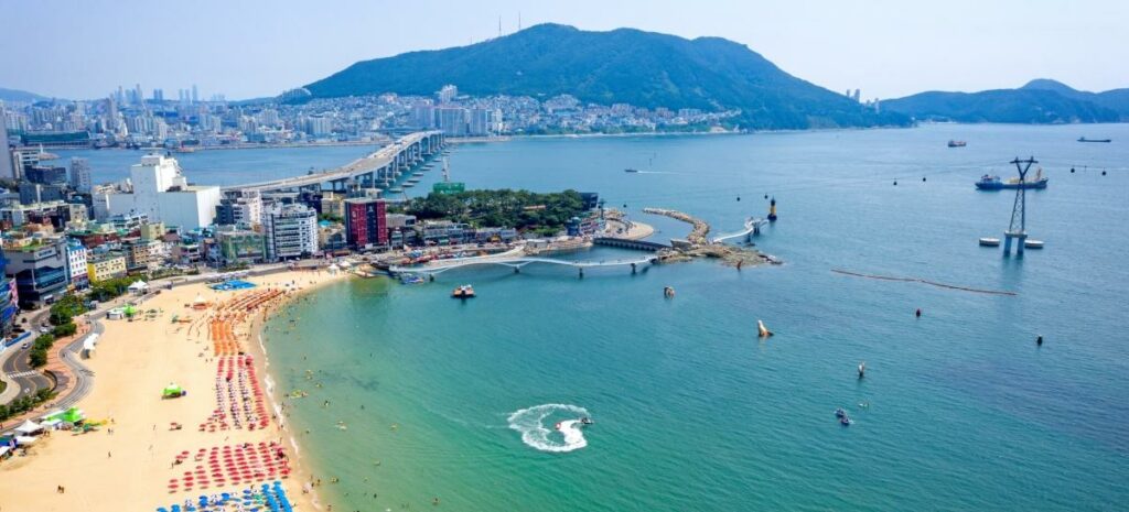 부산 송도 놀거리 송도 해수욕장 전경
